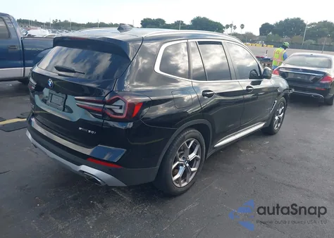 2024 BMW X3 Sdrive30I from USA, damaged, VIN WBX47DP02RN263765